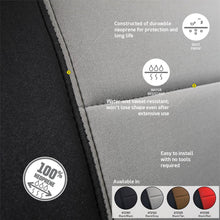 Load image into Gallery viewer, 18C-Wrangler-Jl-4Dr-Neoprene-Front-And-Rear-Seat-Cover-Set;-Nonrubicon-Models;-BlackGray