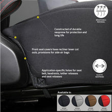 Load image into Gallery viewer, 18C-Wrangler-Jl-4Dr-Neoprene-Front-And-Rear-Seat-Cover-Set;-Nonrubicon-Models;-BlackGray