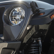 Load image into Gallery viewer, 18C-Wrangler-Jl;-20C-Gladiator-Jl-Frt-Inner-Fender-Liner-Kit-WPro-Comp-Rgb-6Led-9W-Rock-Light-Kit