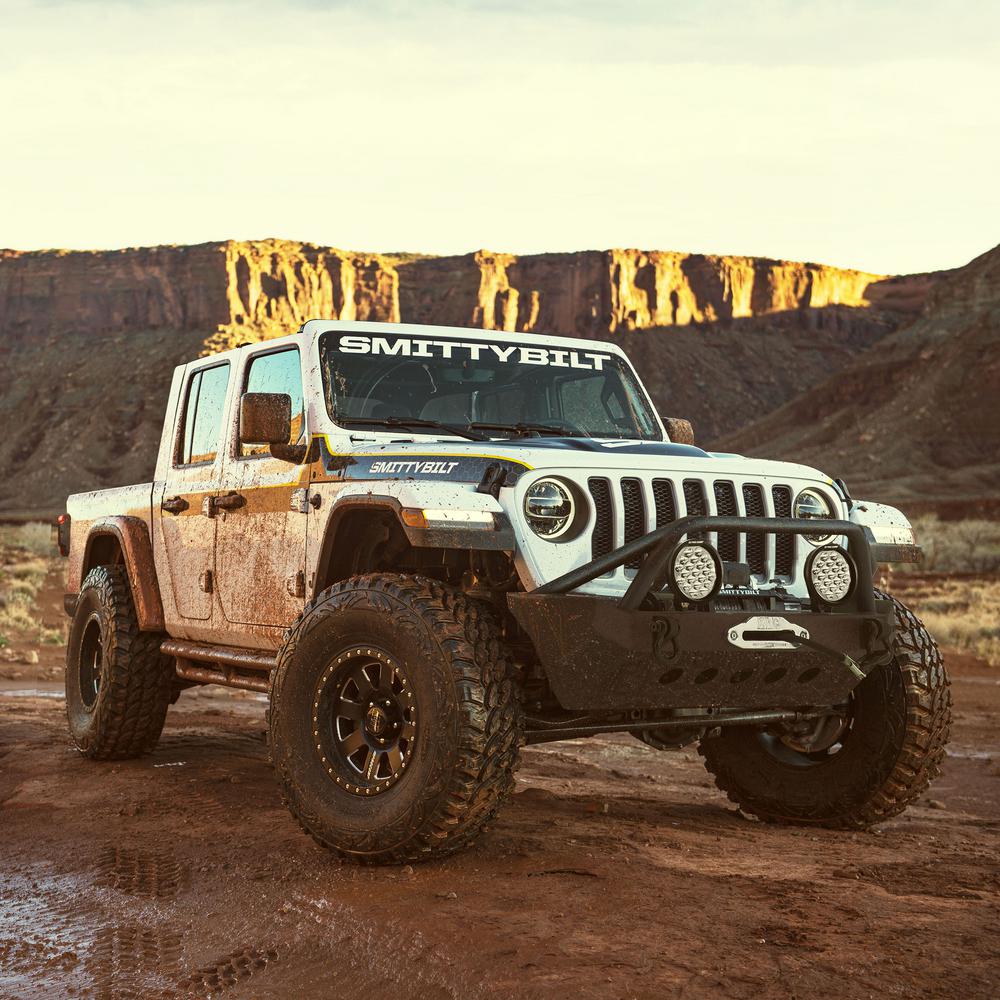 18C-Wrangler-Jl;-20C-Gladiator-Xrc-Gen1-Front-Bumper-WWinch-Plate;-Matte-Black