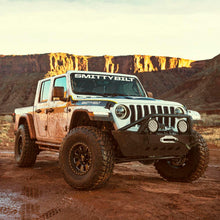 Load image into Gallery viewer, 18C-Wrangler-Jl;-20C-Gladiator-Xrc-Gen1-Front-Bumper-WWinch-Plate;-Matte-Black
