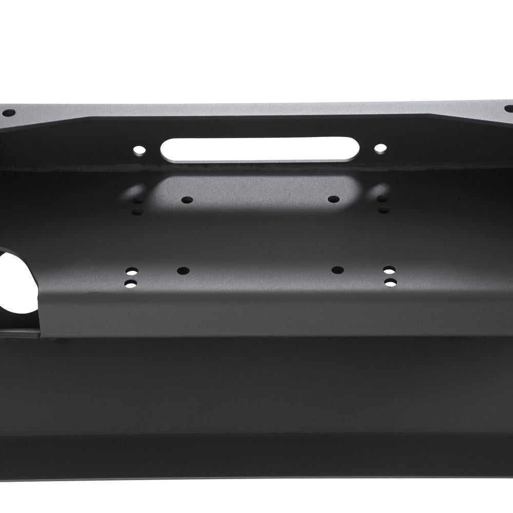 18C-Wrangler-Jl;-20C-Gladiator-Xrc-Gen1-Front-Bumper-WWinch-Plate;-Matte-Black