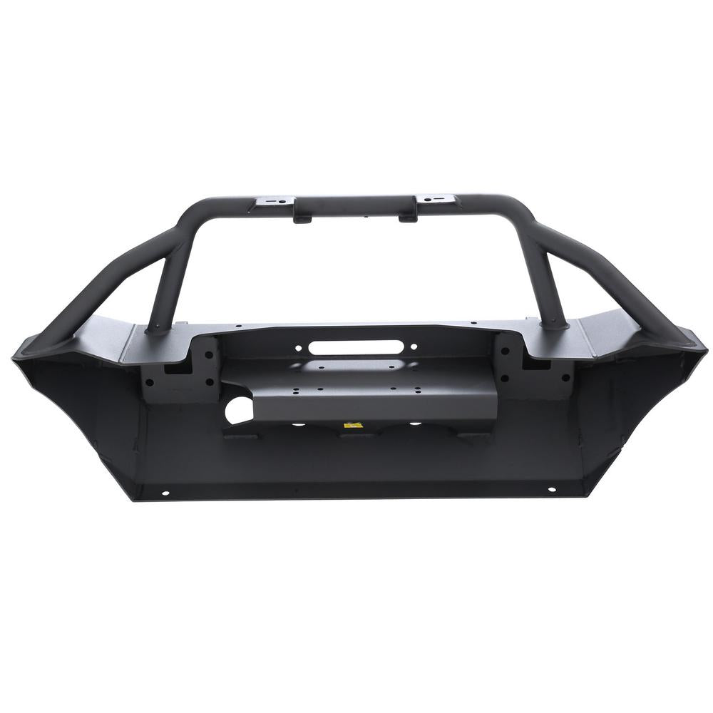 18C-Wrangler-Jl;-20C-Gladiator-Xrc-Gen1-Front-Bumper-WWinch-Plate;-Matte-Black