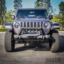 Load image into Gallery viewer, 18C-Wrangler-Jl(Excl-2018-Jk)20C-Gladiator-Wj2-Stubby-Front-Bumper-WLed-Light-Bar-Mount