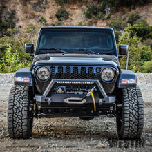 Load image into Gallery viewer, 18C-Wrangler-Jl(Excl-2018-Jk)20C-Gladiator-Wj2-Stubby-Front-Bumper-WLed-Light-Bar-Mount