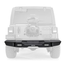Load image into Gallery viewer, 18C-Wrangler-Jlu-Rear-Bumper-Inclfactory-Hitches-Black-Trailline-Rear-Full-Width-Bumper