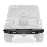 Go Rhino 272120T Trailline Rear Full Width Bumper for Jeep Wrangler JL