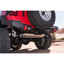 Load image into Gallery viewer, 18C-Wrangler-Rear-Bumper-Textured-Black-Powder-Coat-Finish