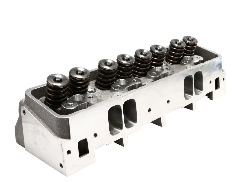 DART 11992030 Pro1 18 Deg Aluminum Small Block Chevy Cylinder Heads