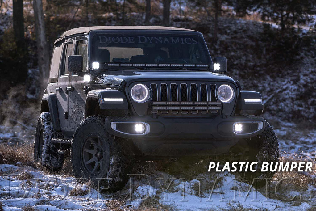 Diode Dynamics DD7066 Pod light featuring advanced TIR optics for high efficiency and focus. for Select Jeep Gladiator, Jeep Wrangler