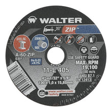 Load image into Gallery viewer, Walter 11L405 4X1/32X5/8 Zip C/O Wheels