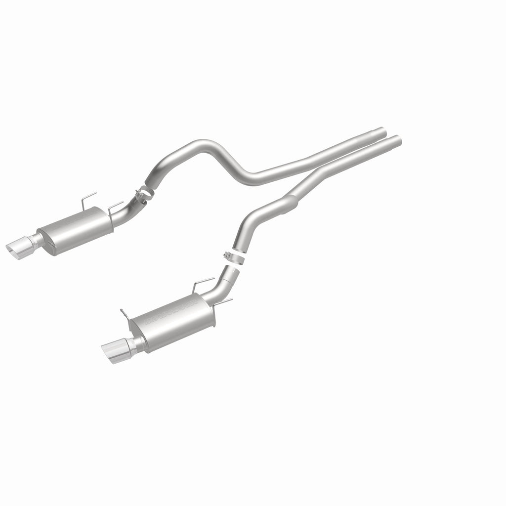 MagnaFlow Exhaust Products 15149 Street Series Polished Cat-Back System for Select Ford Mustang