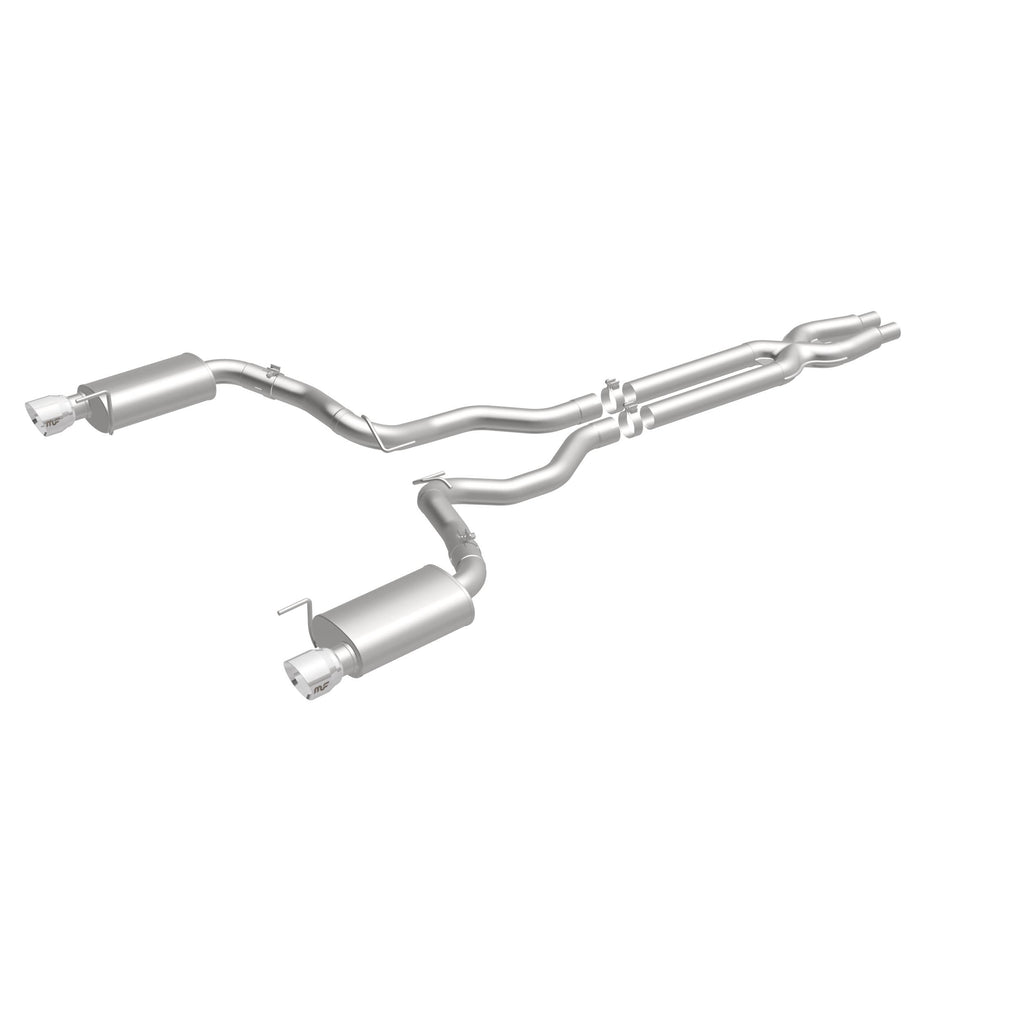 MagnaFlow Exhaust Products 19100 Street Series Polished Cat-Back System for Select Ford Mustang