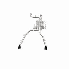 Load image into Gallery viewer, MagnaFlow Exhaust Products 19691 xMOD Series Black Chrome Tips Cat-Back System for Select Ram