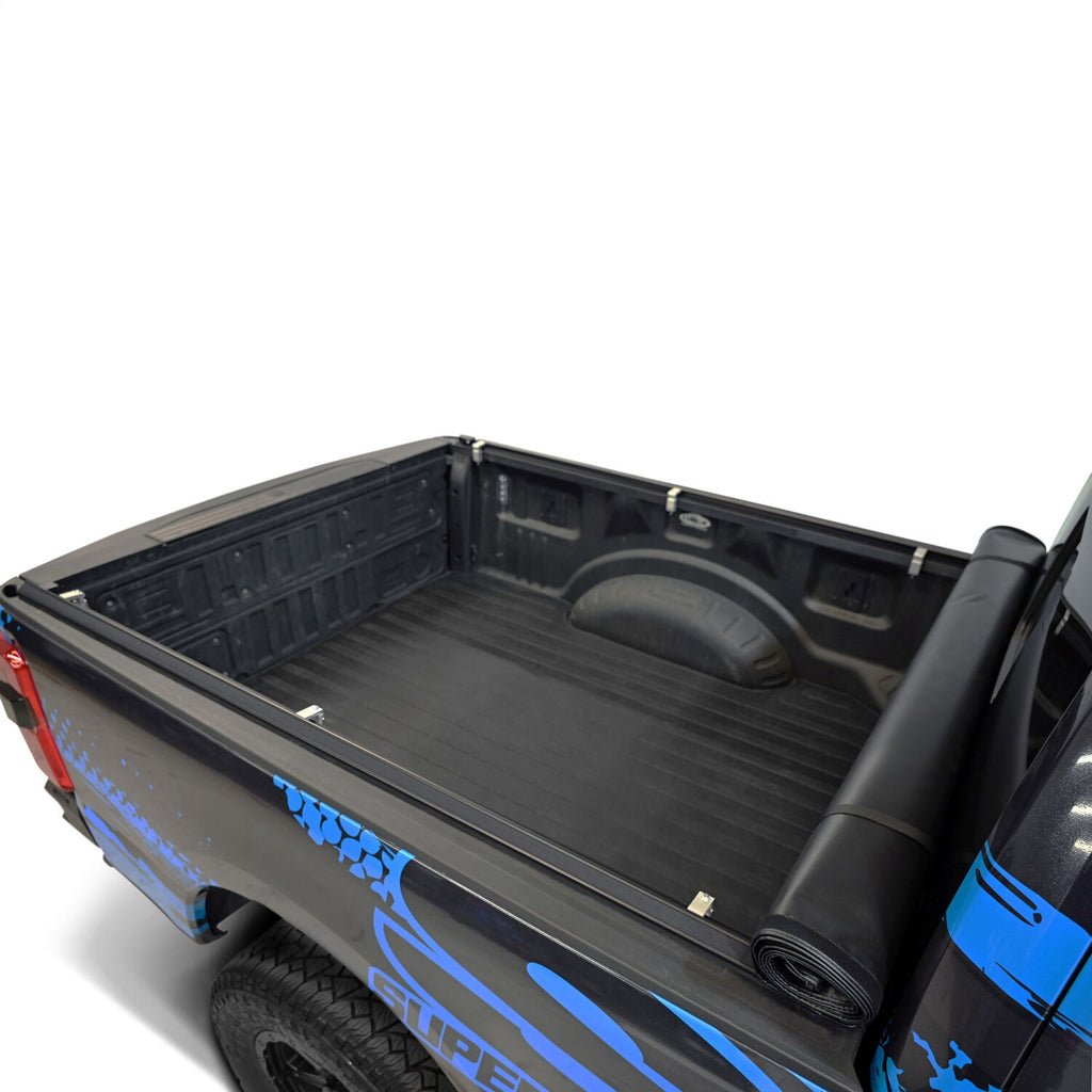 Westin 19-11005 Soft Roll-Up Tonneau Cover for Select Ford F-250 Super Duty, Ford F-350 Super Duty
