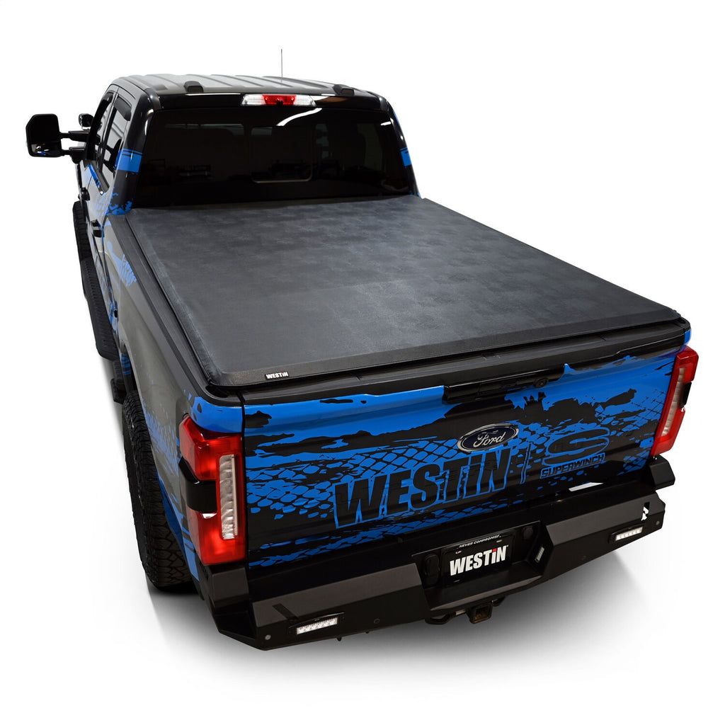 Westin 19-11005 Soft Roll-Up Tonneau Cover for Select Ford F-250 Super Duty, Ford F-350 Super Duty