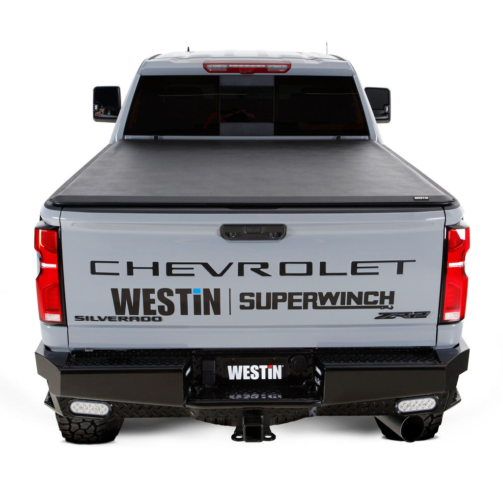 Westin 19-13995 Soft Roll-Up Tonneau Cover for Select Chevrolet Silverado HD, Chevrolet Silverado HD, GMC Sierra HD, GMC Sierra HD