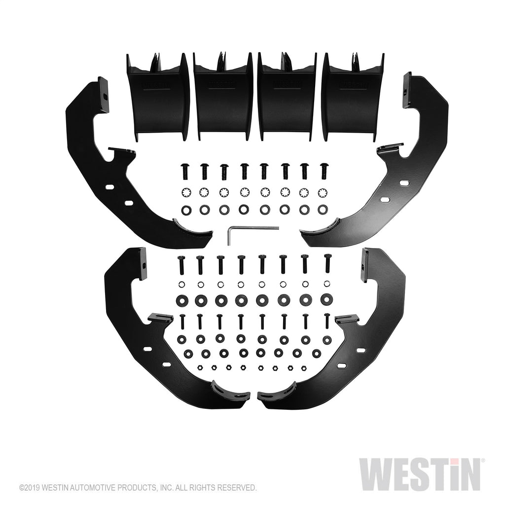 19-20-Chevrolet-Silverado--Gmc-Sierra-1500-Reg-Cab-Pro-Traxx-4-Oval-Nerf-Step-Bars---Black