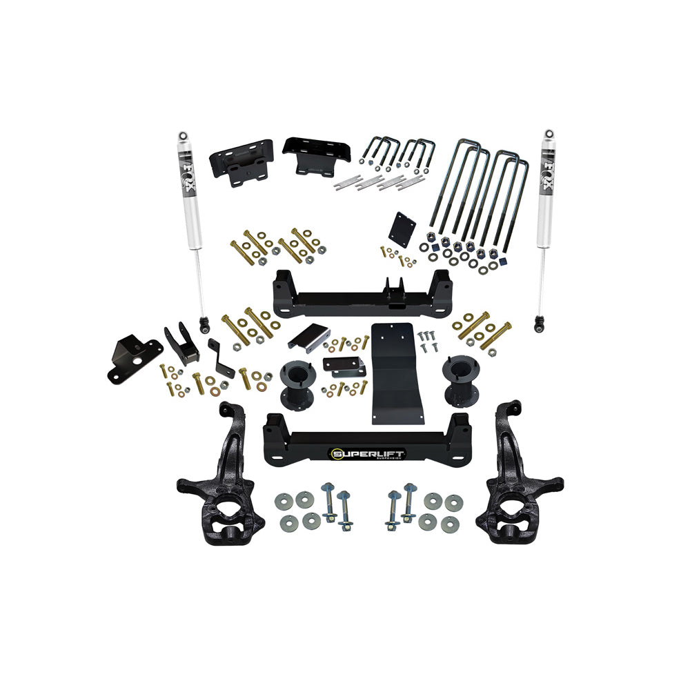19-20-Chevrolet-Silverado-1500-4Wd-(Excl-TrailbossAt4-Models)-6In-Lift-Kit-W-Fox-Shocks