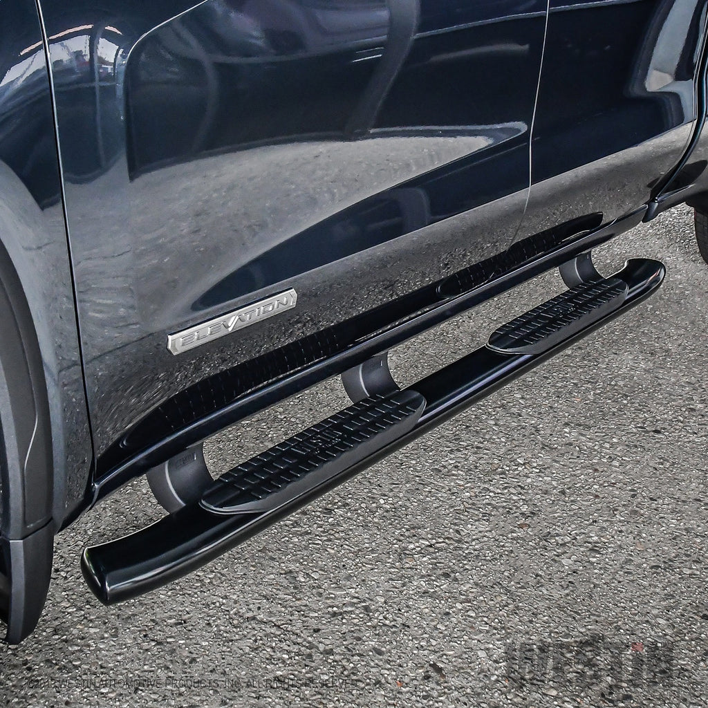 19-20-Chevrolet-SilveradoGmc-Sierra-1500-Double-Cab-Pro-Traxx-5-Oval-Nerf-Step-Bars---Black
