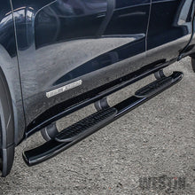 Load image into Gallery viewer, 19-20-Chevrolet-SilveradoGmc-Sierra-1500-Double-Cab-Pro-Traxx-5-Oval-Nerf-Step-Bars---Black