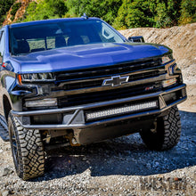 Load image into Gallery viewer, 19-20-Chevy-Silverado-1500-Outlaw-Front-Bumper---Textured-Black
