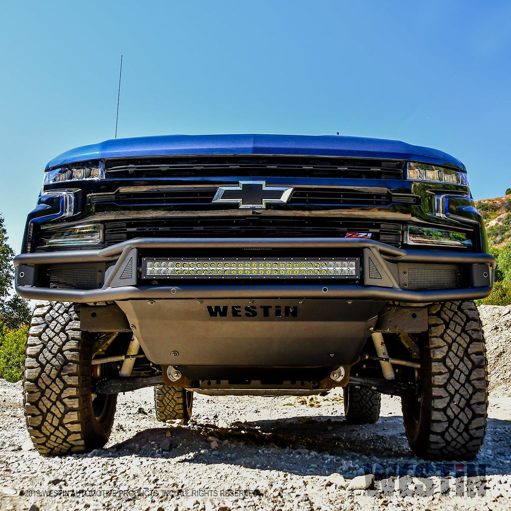 19-20-Chevy-Silverado-1500-Outlaw-Front-Bumper---Textured-Black
