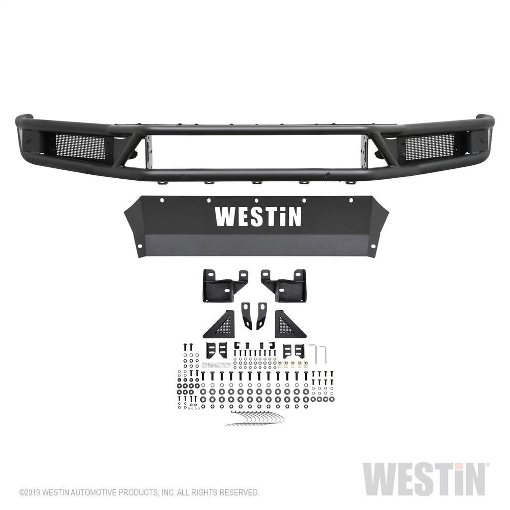 19-20-Chevy-Silverado-1500-Outlaw-Front-Bumper---Textured-Black