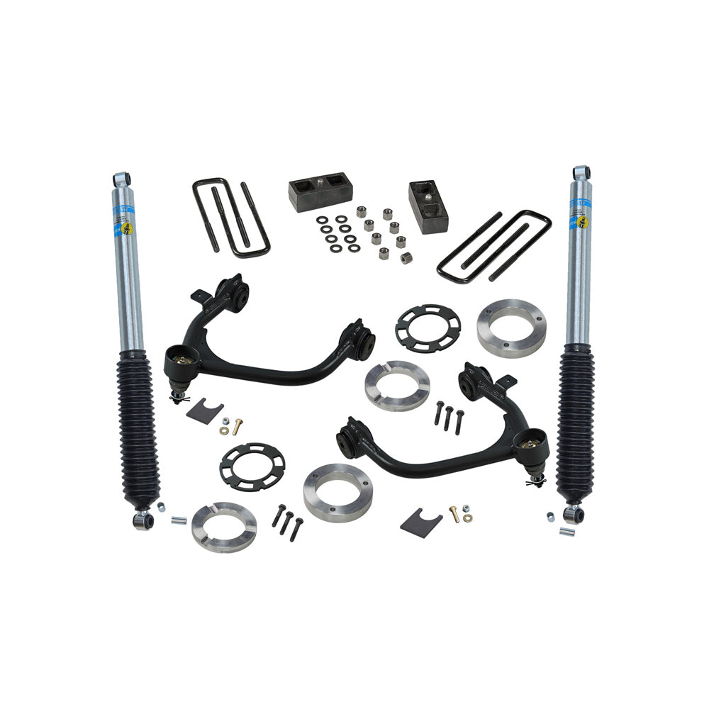 19-20-Chevy-Silverado-1500-(New-Body)-3In-Gm-Lift-Kit-2Wd-And-4Wd-W-Bilstein-Shocks