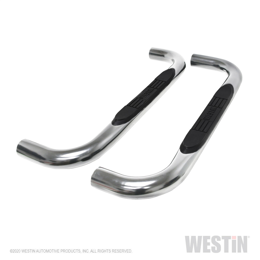 19-20-ChevyGmc-SilveradoSierra-1500-Regular-Cab-E-Series-3-Nerf-Step-Bars---Stainless-Steel
