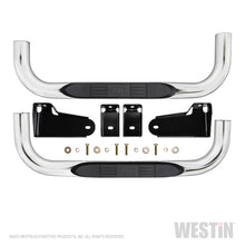 Load image into Gallery viewer, 19-20-ChevyGmc-SilveradoSierra-1500-Regular-Cab-E-Series-3-Nerf-Step-Bars---Stainless-Steel