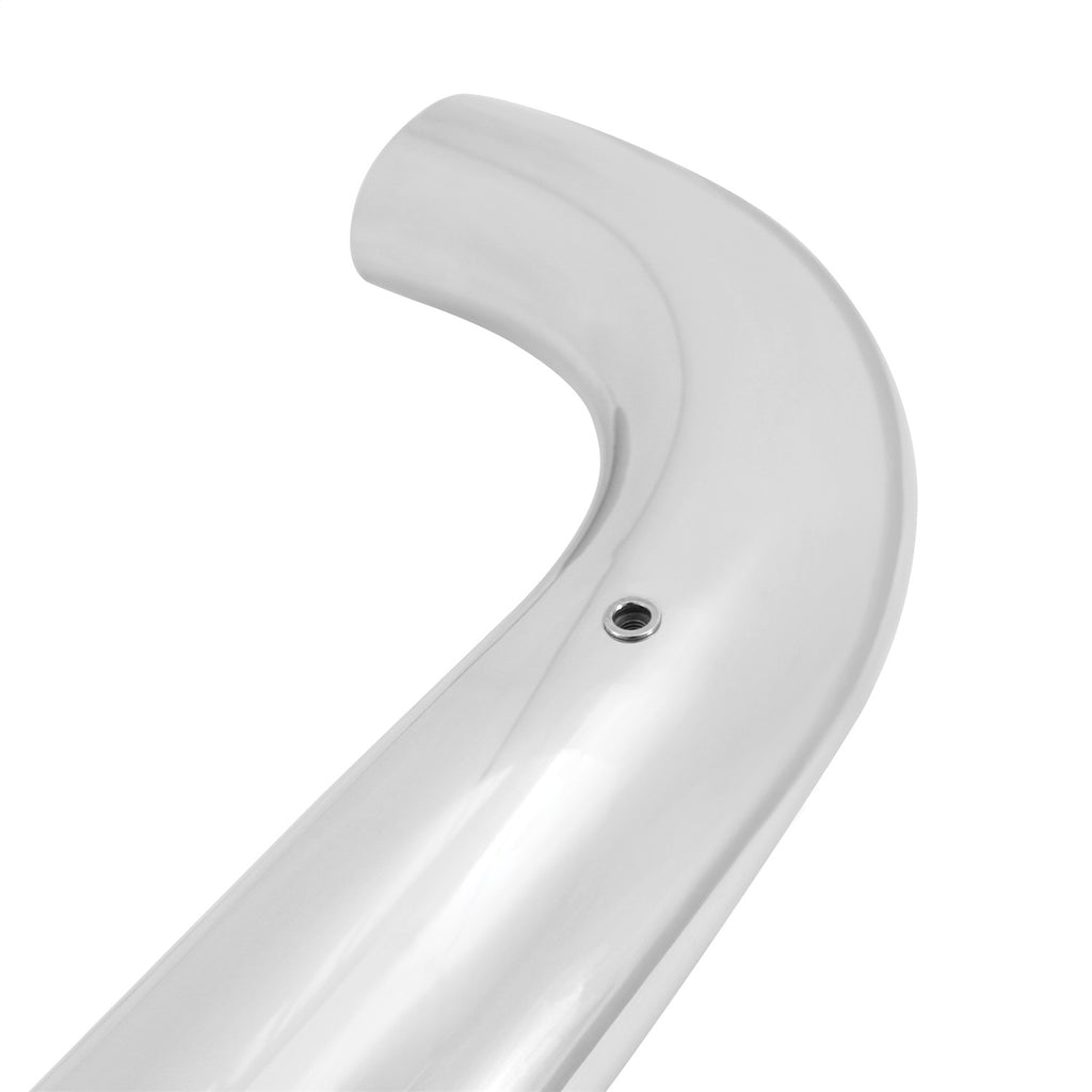 19-20-Dodge-Ram-1500-Crew-Cab-(Except-Classic)-4-Oval-Nerf-Step-Bars---Stainless-Steel