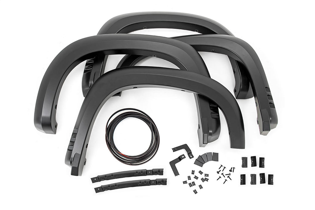 Rough Country F-C319201A-GBA Fender Flares for Select Chevrolet Silverado