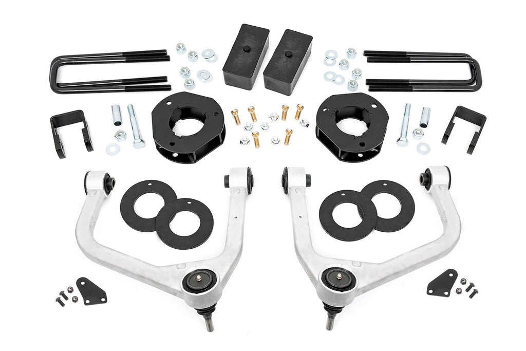 Rough Country 29601 Suspension Lift Kit for Select Chevrolet Silverado 1500, Chevrolet Silverado LTD, GMC Sierra 1500, GMC Sierra Limited