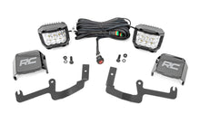Load image into Gallery viewer, Rough Country 70845 LED Lower Windshield Ditch Kit for Select Chevrolet Silverado 1500, Chevrolet Silverado LTD