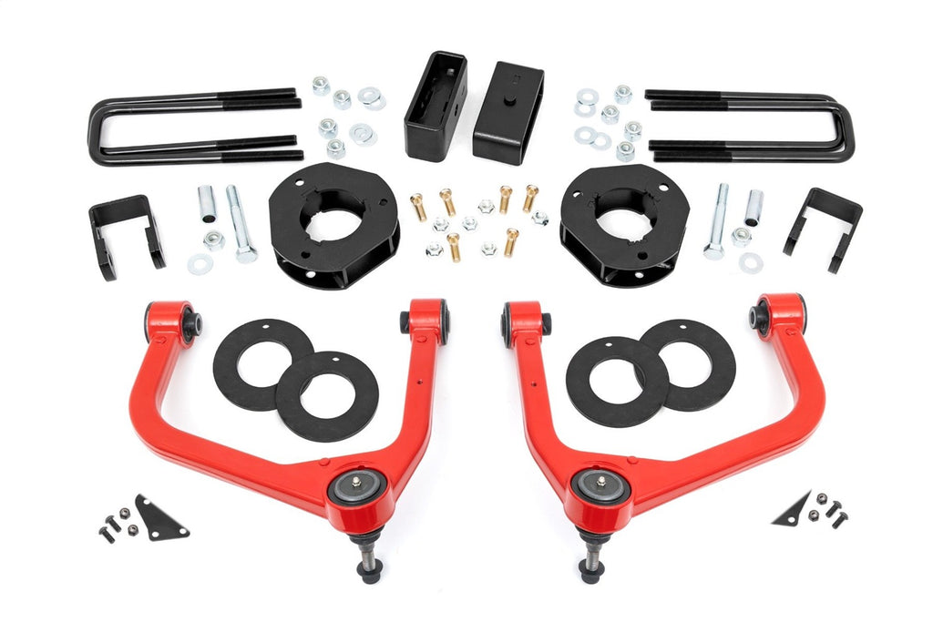 Rough Country 29601RED Suspension Lift Kit for Select Chevrolet Silverado 1500, GMC Sierra