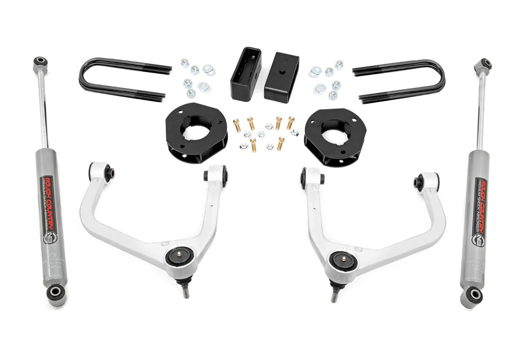 Rough Country 28230 Lift Kit-Suspension w/Shock for Select Chevrolet Silverado