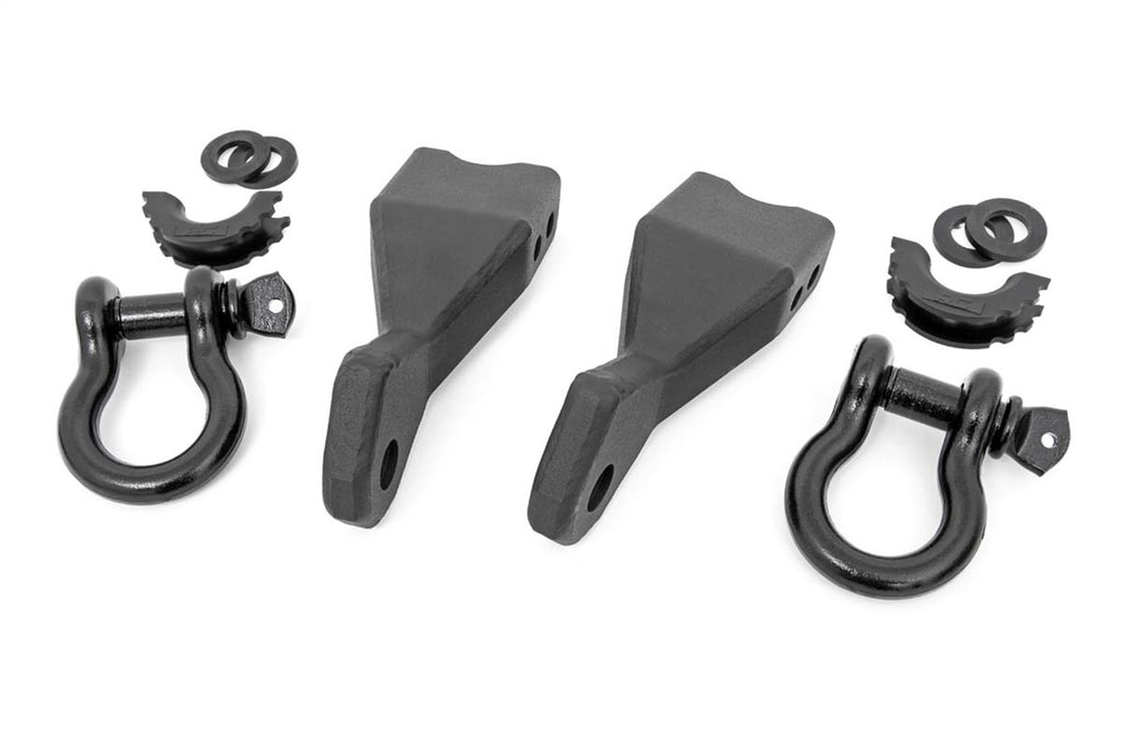 Rough Country RS155 Tow Hook To Shackle Conversion Kit for Select Chevrolet Silverado 1500, Chevrolet Silverado LTD