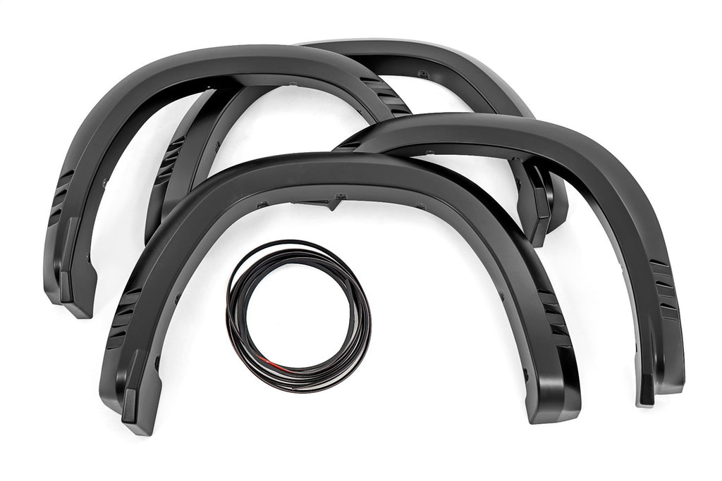 Rough Country F-D319201-PUW Pocket Fender Flares for Select Ram