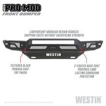 Load image into Gallery viewer, 19-21-Chevrolet-Silverado-1500-Pro-Mod-Front-Bumper---Tex.-Blk