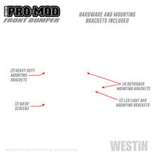 Load image into Gallery viewer, 19-21-Chevrolet-Silverado-1500-Pro-Mod-Front-Bumper---Tex.-Blk