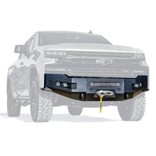 Load image into Gallery viewer, 19-21-Chevrolet-Silverado-1500-(Excl.-Diesel--Ld)-Pro-Series-Front-Bumper---Textured-Black
