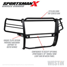 Load image into Gallery viewer, 19-21-Chevy-1500-Sportsman-X-Grille-Guard---Textured-Black-(Excl.-2019-Silverado-Ld)