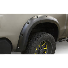 Load image into Gallery viewer, 19-21-Chevy-Silverado-1500-Rx-Rivet-Style-Textured-Elite-Series-Fender-Flares-Black-(2Pc.Rear)