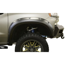 Load image into Gallery viewer, 19-21-Chevy-Silverado-1500-Rx-Rivet-Style-Textured-Elite-Series-Fender-Flares-Black-(2Pc.Front)