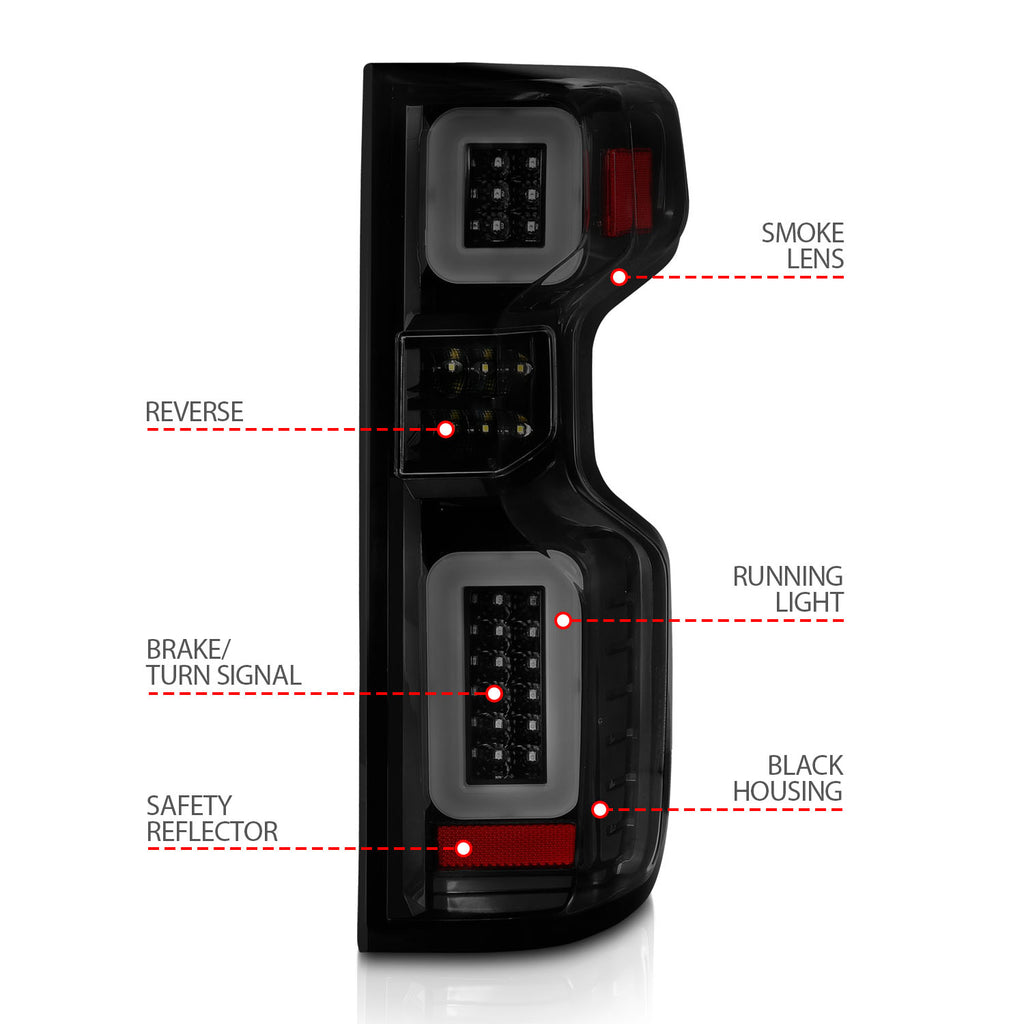 19-21-Chevy-Silverado-Work-Truckfull-Led-Tailights-Black-Housing-Smoke-Lens-G2-(WC-Light-Bars)