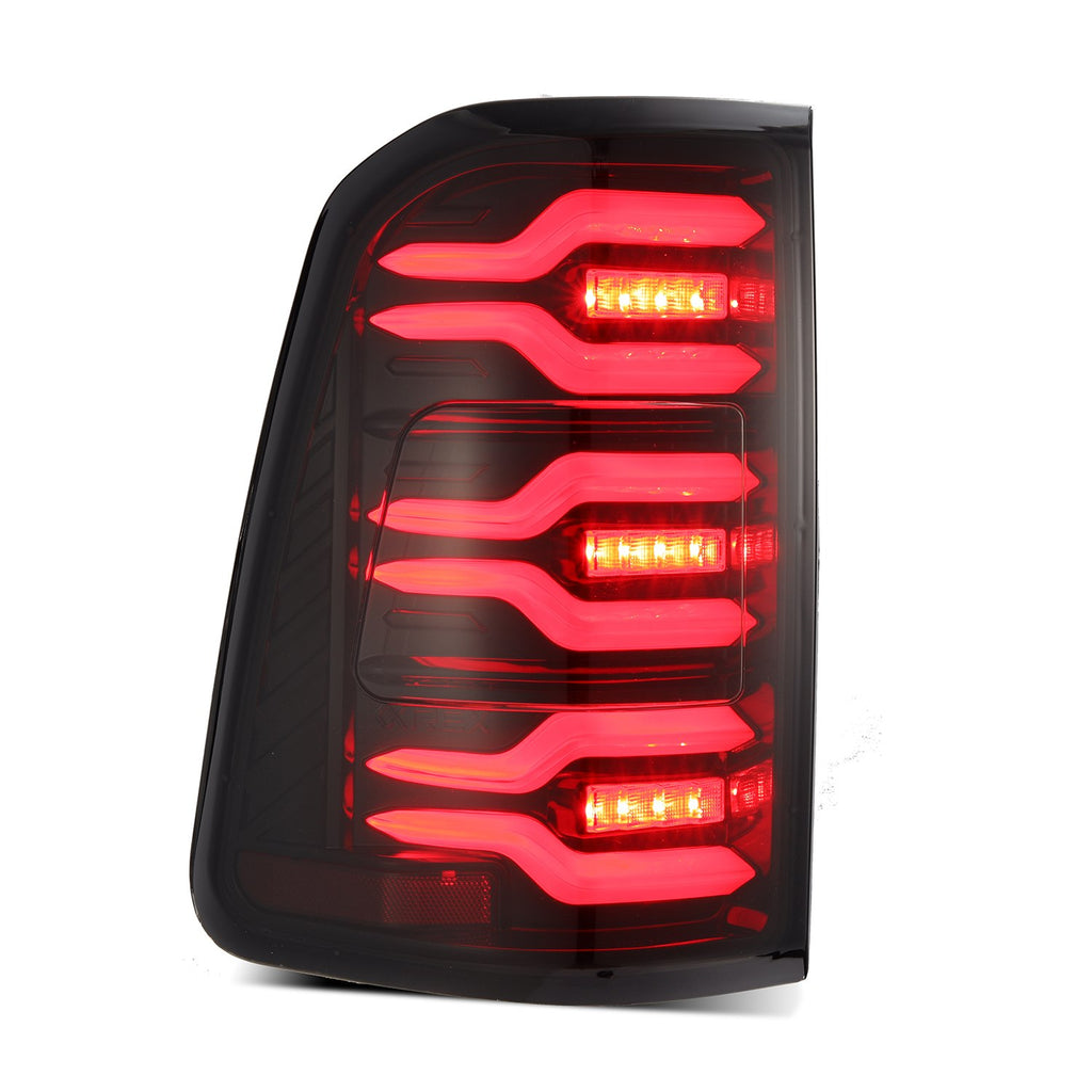 19-21-Dodge-Ram-1500-Luxx-Series-Led-Tail-Lights-BlackRed-WActiv-LightSeq-Signal
