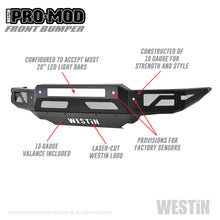 Load image into Gallery viewer, 19-21-Ford-Ranger-Pro-Mod-Front-Bumper---Tex.-Blk