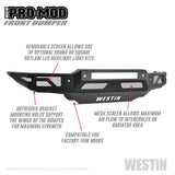 Westin 58-41085 Pro-Mod Front Bumper