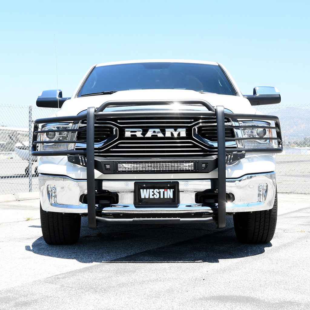 19-21-Ram-1500-Classic-(Excl-Rebel)-Sportsman-X-Grille-Guard---Textured-Black